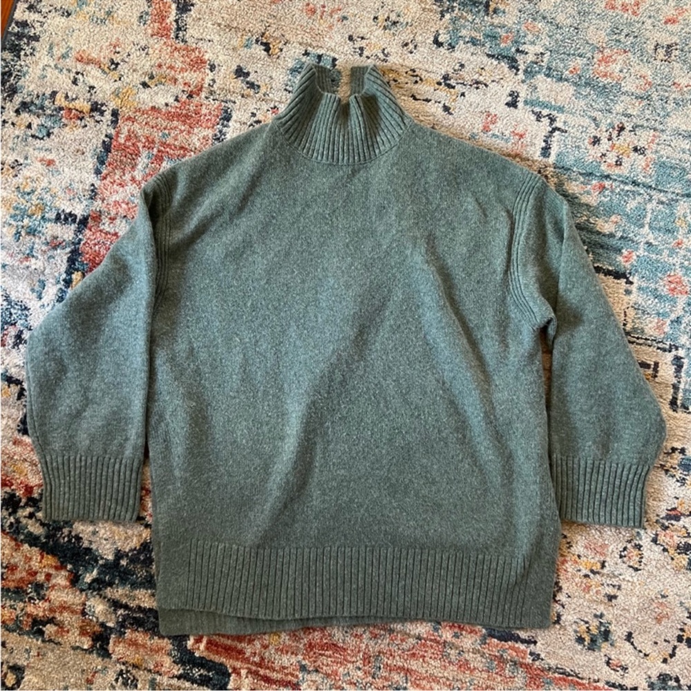 H&M Olive Knit Sweater